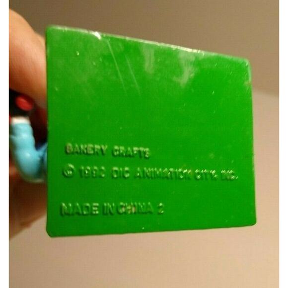 Inspector Gadget Whirlybird Toy Figure Cake Topper Plastic Flexible 1992 NOS - Picture 12 of 12